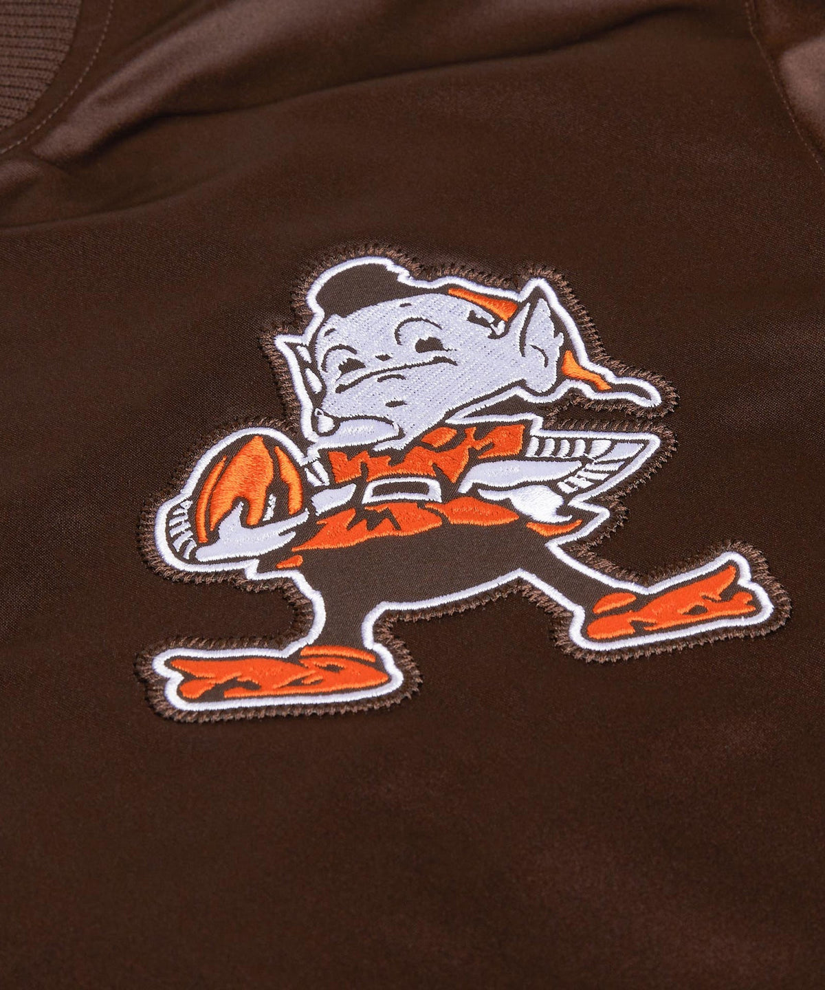 Browns Heavyweight Satin Fan Jacket
