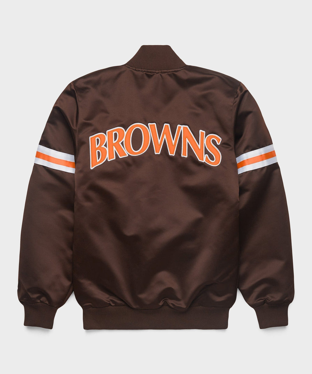 Browns Heavyweight Satin Fan Jacket