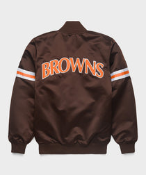 Browns Heavyweight Satin Fan Jacket