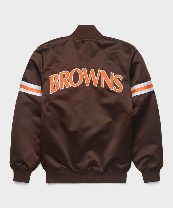 Browns Heavyweight Satin Fan Jacket