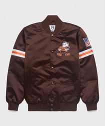 Browns Heavyweight Satin Fan Jacket