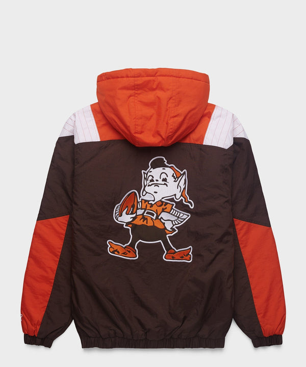 Browns Inspired Hooded Pullover Jacket