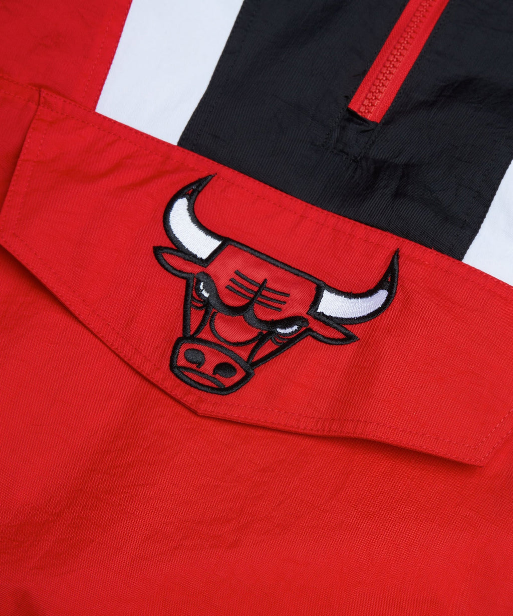 Bulls Inspired Hooded Pullover Jacket