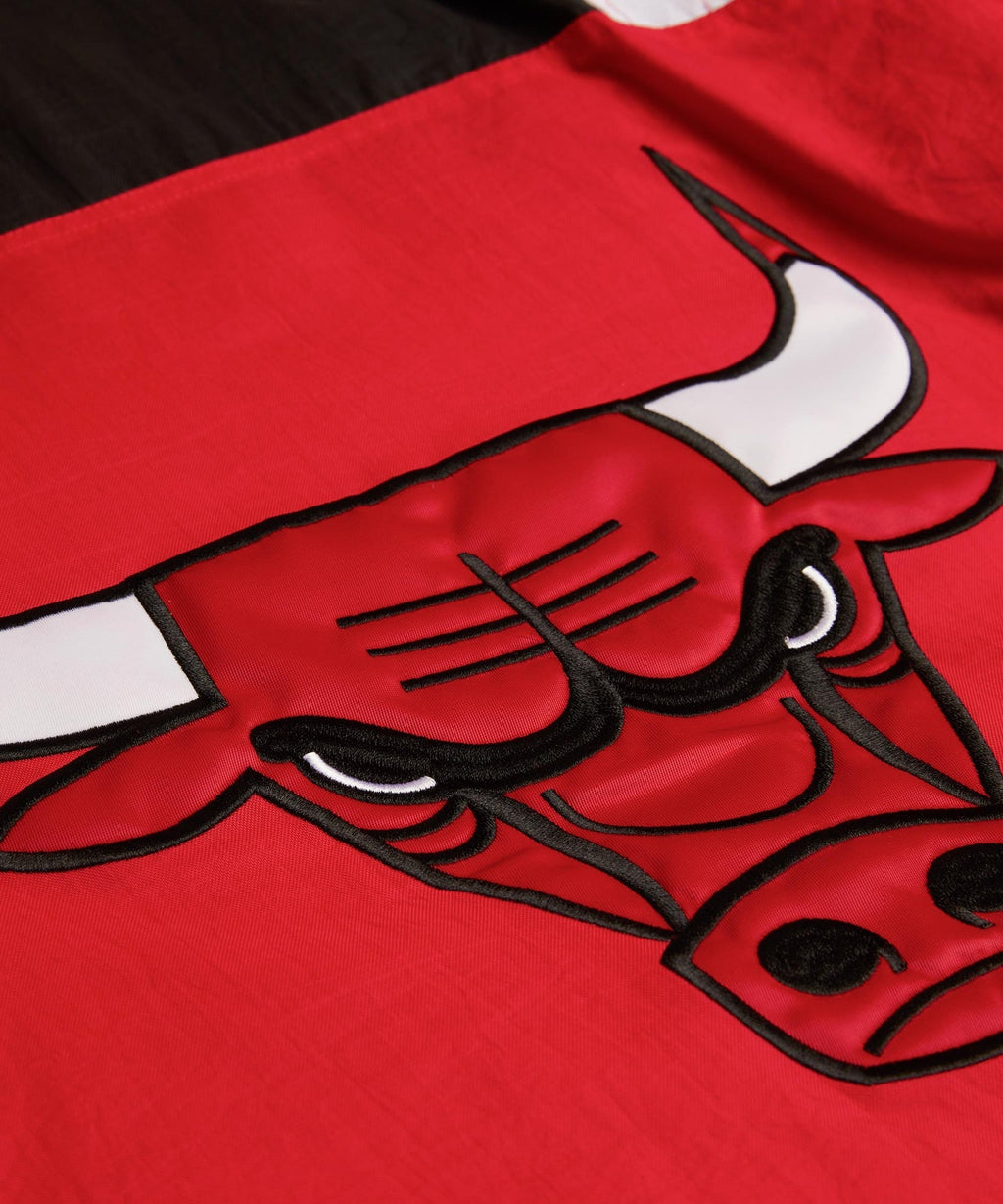 Bulls Inspired Hooded Pullover Jacket