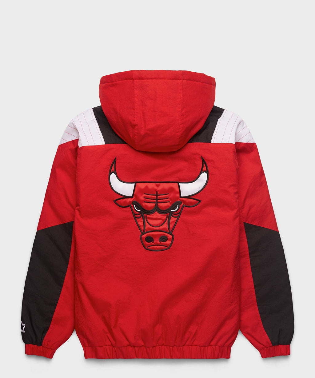 Bulls Inspired Hooded Pullover Jacket