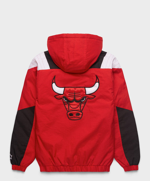 Bulls Inspired Hooded Pullover Jacket