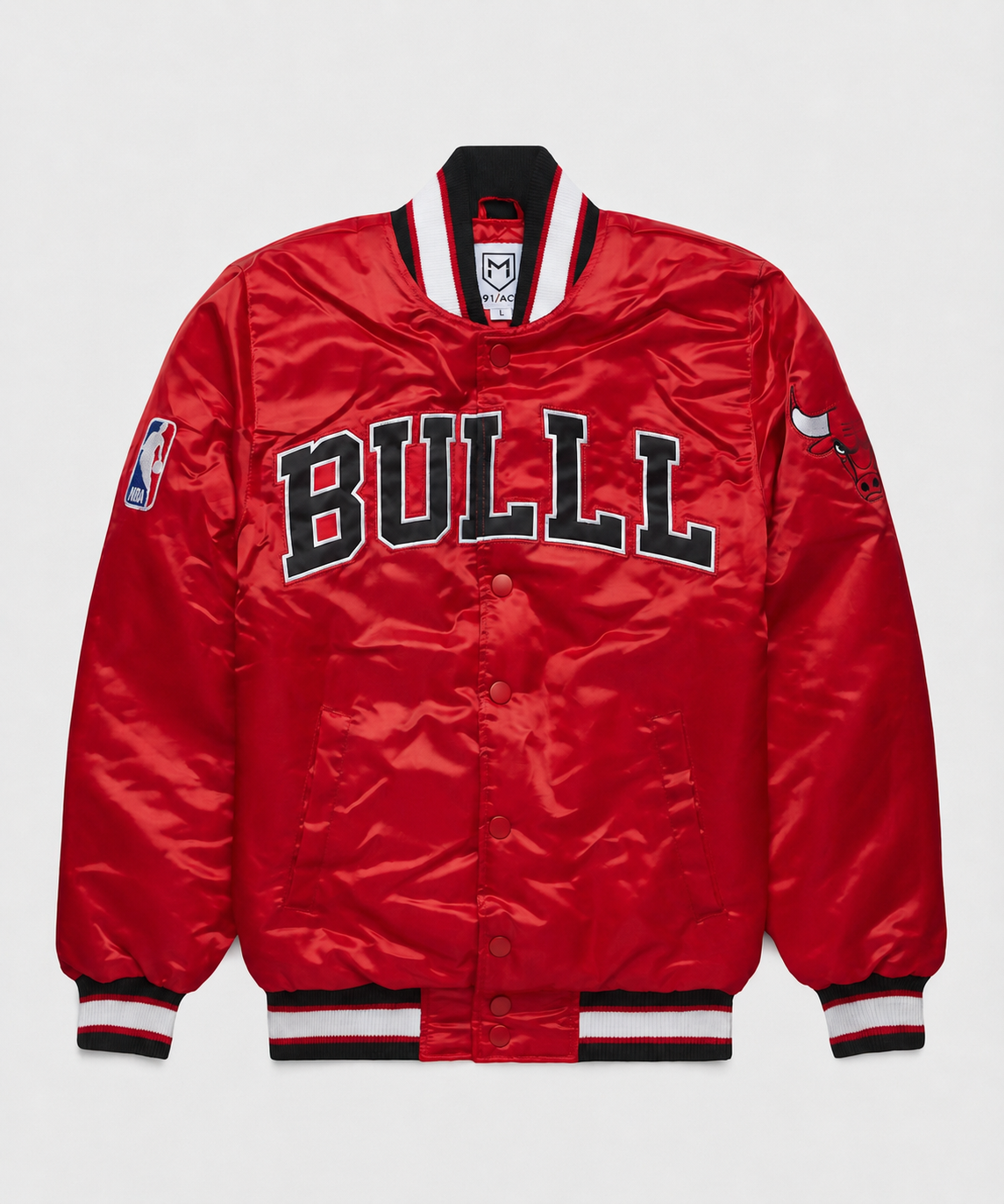 Bulls Heavyweight Satin Fan Jacket