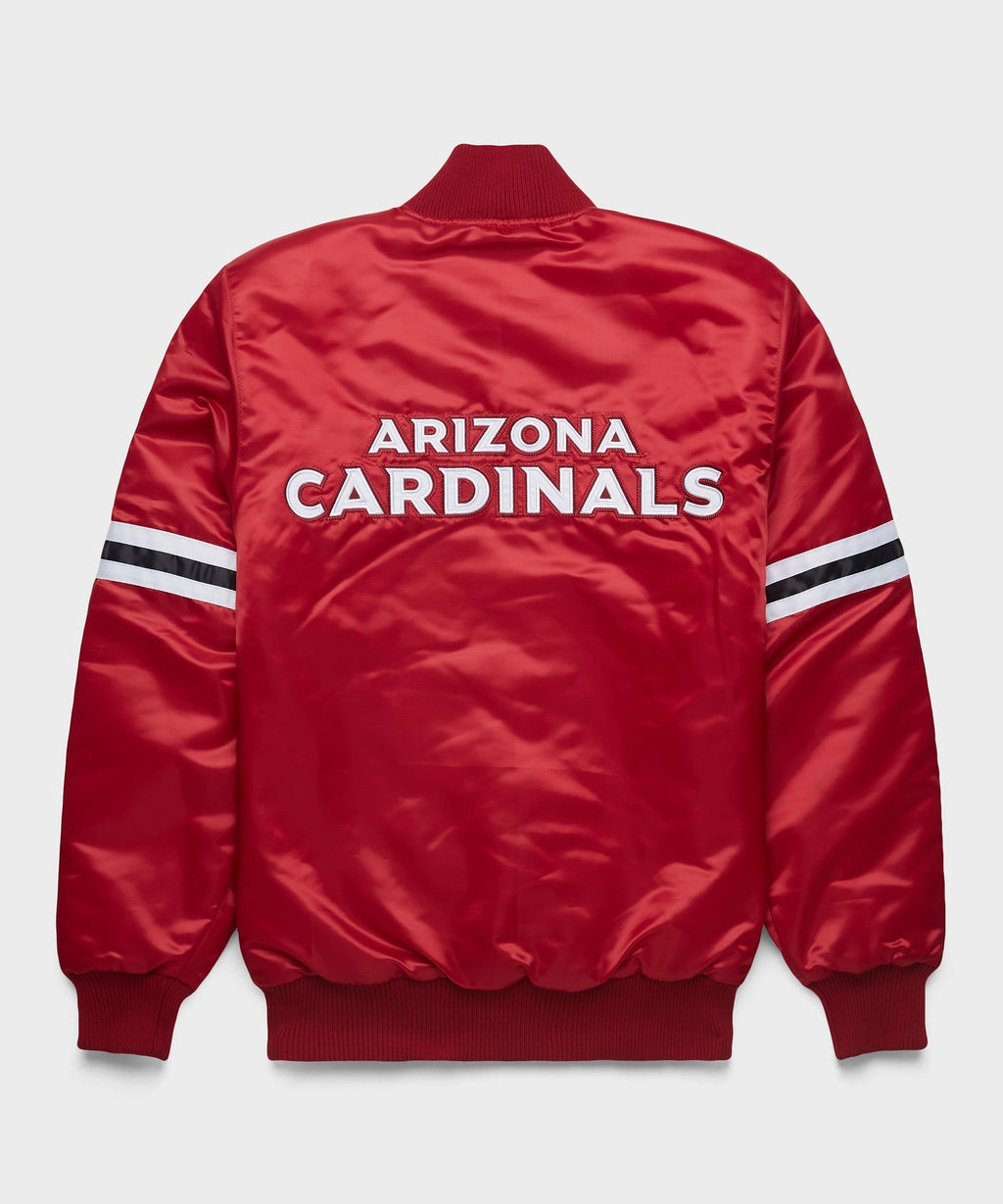 Cardinals Heavyweight Satin Fan Jacket