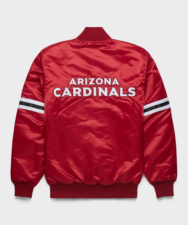 Cardinals Heavyweight Satin Fan Jacket