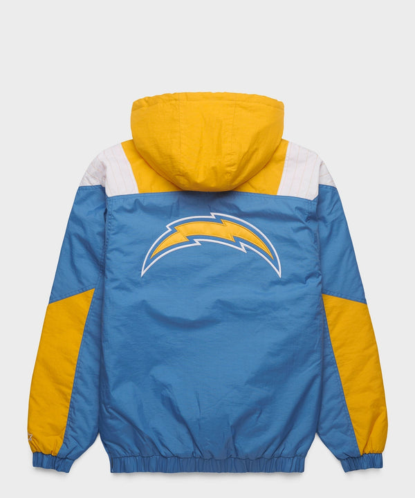 Chargers Inspired Hooded Pullover Jacket