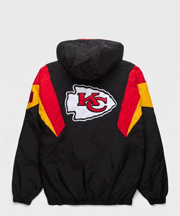 Chiefs Inspired Blackout Hooded Pullover Jacket