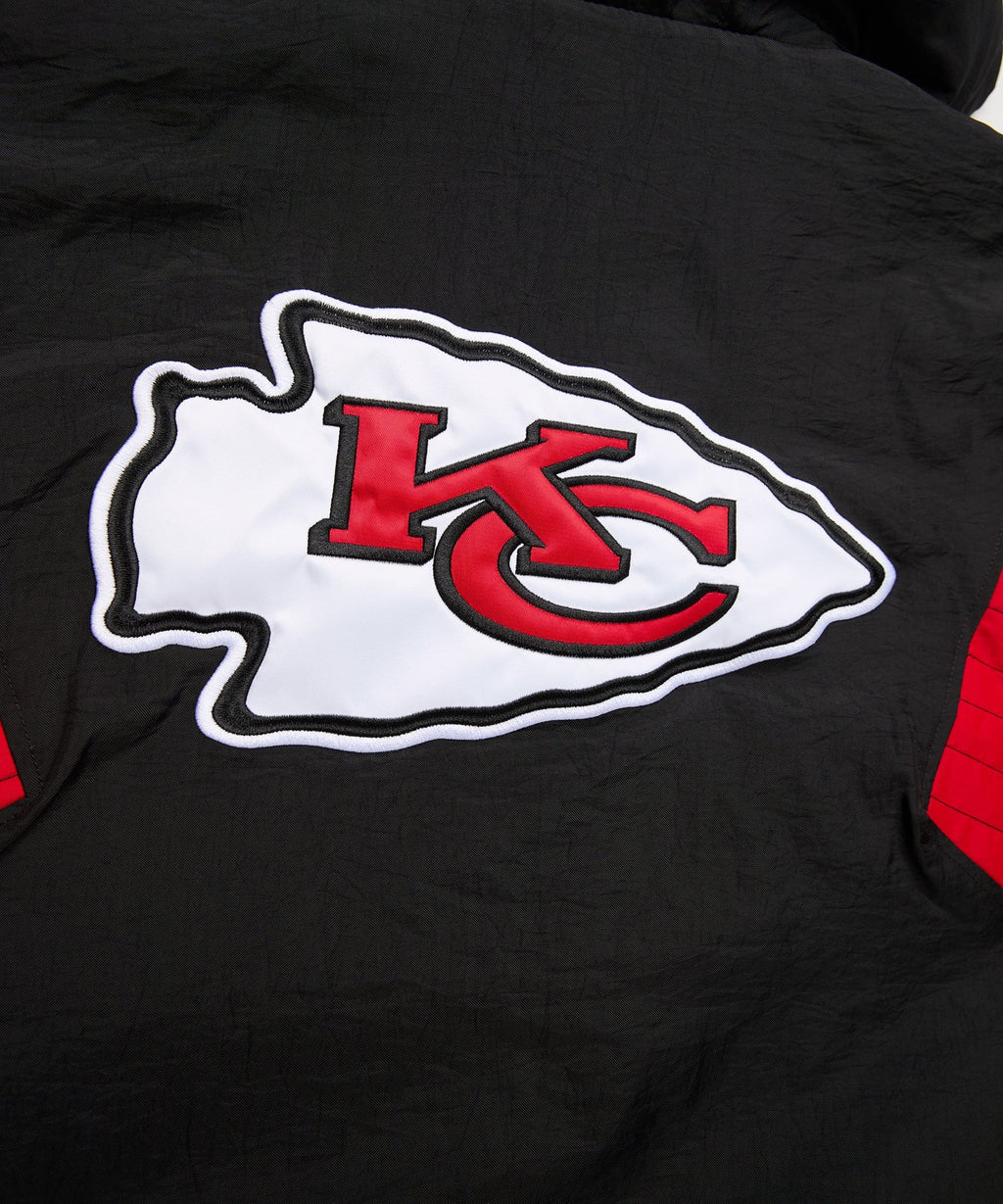 Chiefs Inspired Blackout Hooded Pullover Jacket