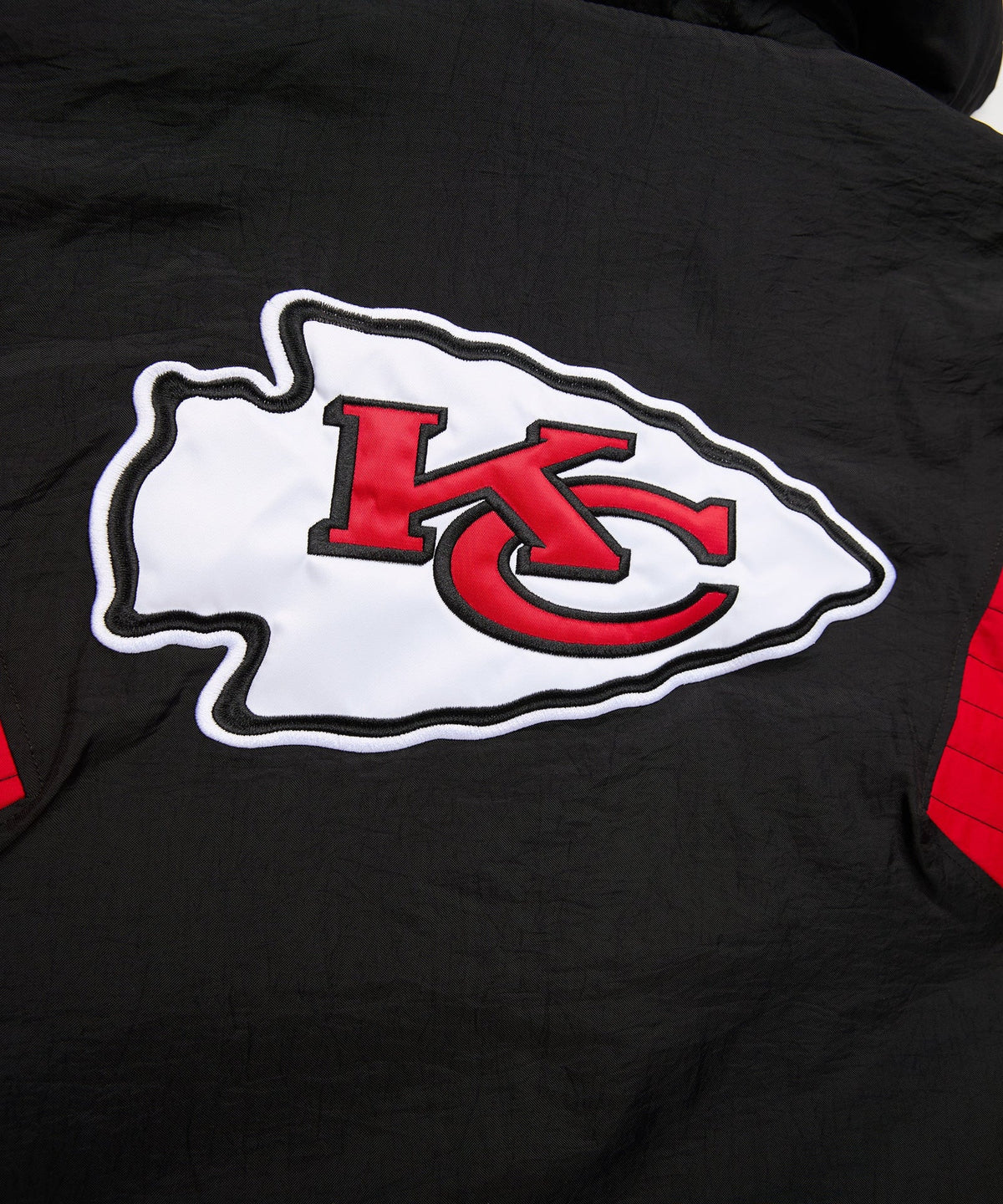 Chiefs Inspired Blackout Hooded Pullover Jacket