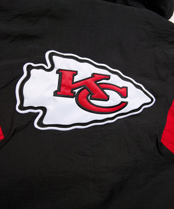 Chiefs Inspired Blackout Hooded Pullover Jacket