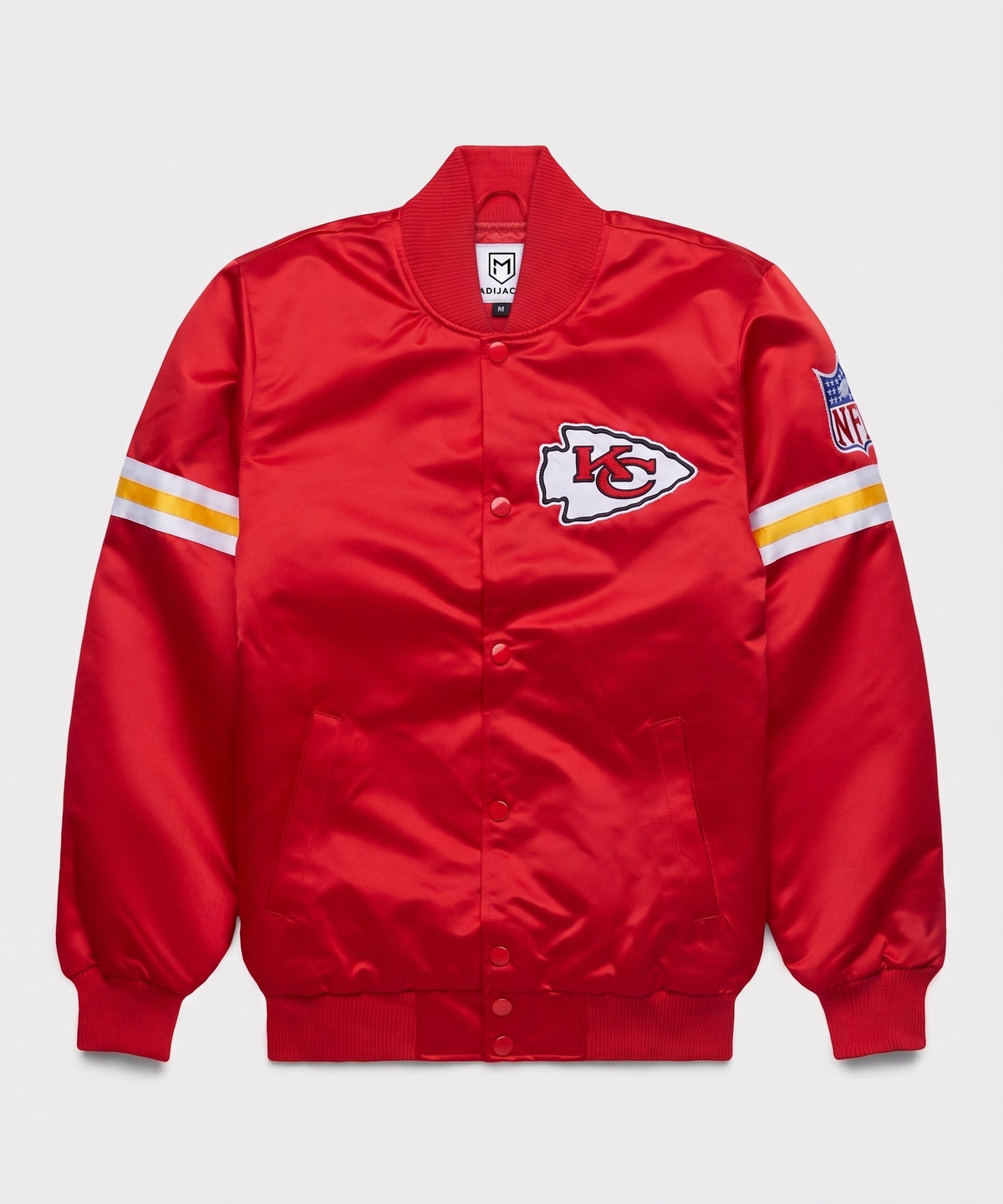 Chiefs Red Heavyweight Satin Fan Jacket