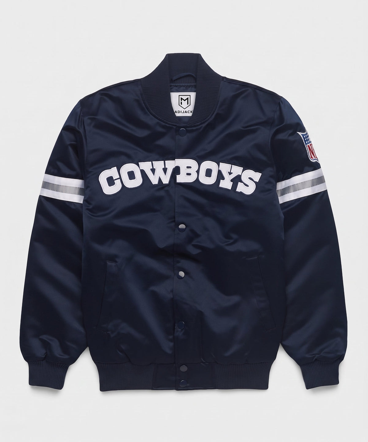 Cowboys Heavyweight Satin Fan Jacket