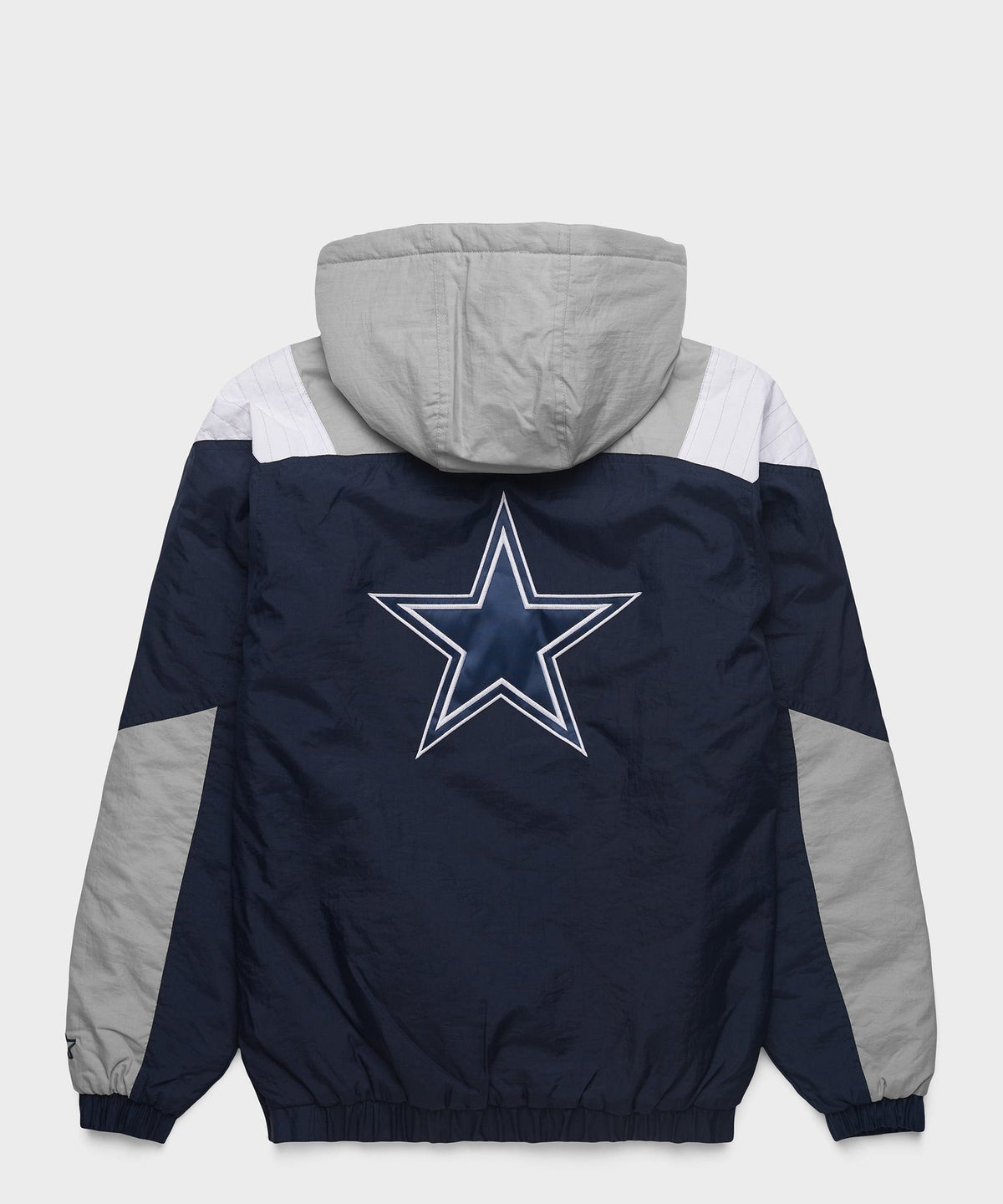 Cowboys Inspired Hooded Pullover Jacket
