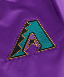Diamondbacks Heavyweight Satin Fan Jacket