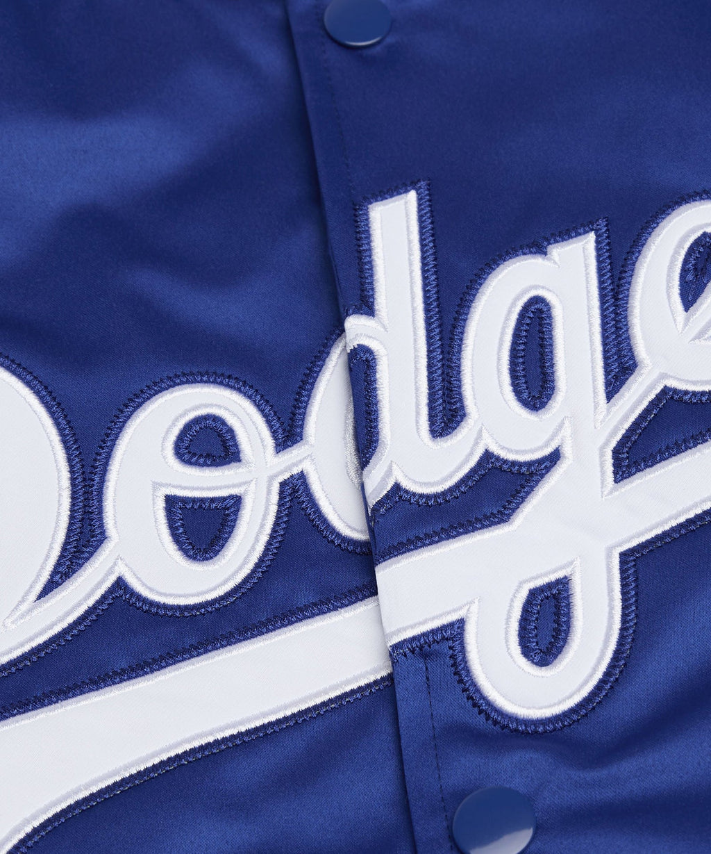 Dodgers Heavyweight Satin Fan Jacket