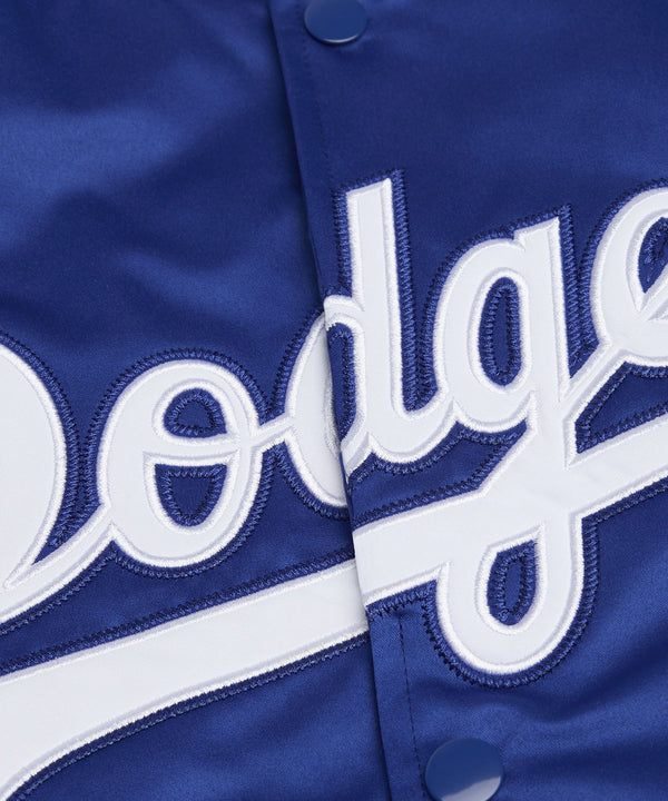 Dodgers Heavyweight Satin Fan Jacket