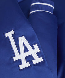 Dodgers Heavyweight Satin Fan Jacket