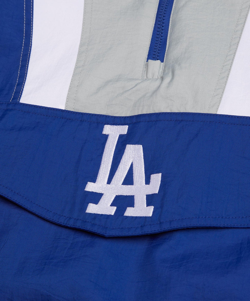 Dodgers Inspired Hooded Pullover Jacket