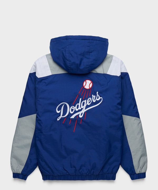 Dodgers Inspired Hooded Pullover Jacket