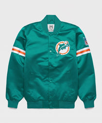 Dolphins Heavyweight Satin Jacket