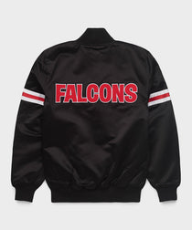 Falcons Heavyweight Satin Fan Jacket