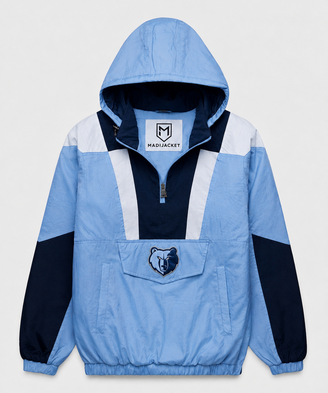 Grizzlies Inspired Hooded Pullover Jacket Main image