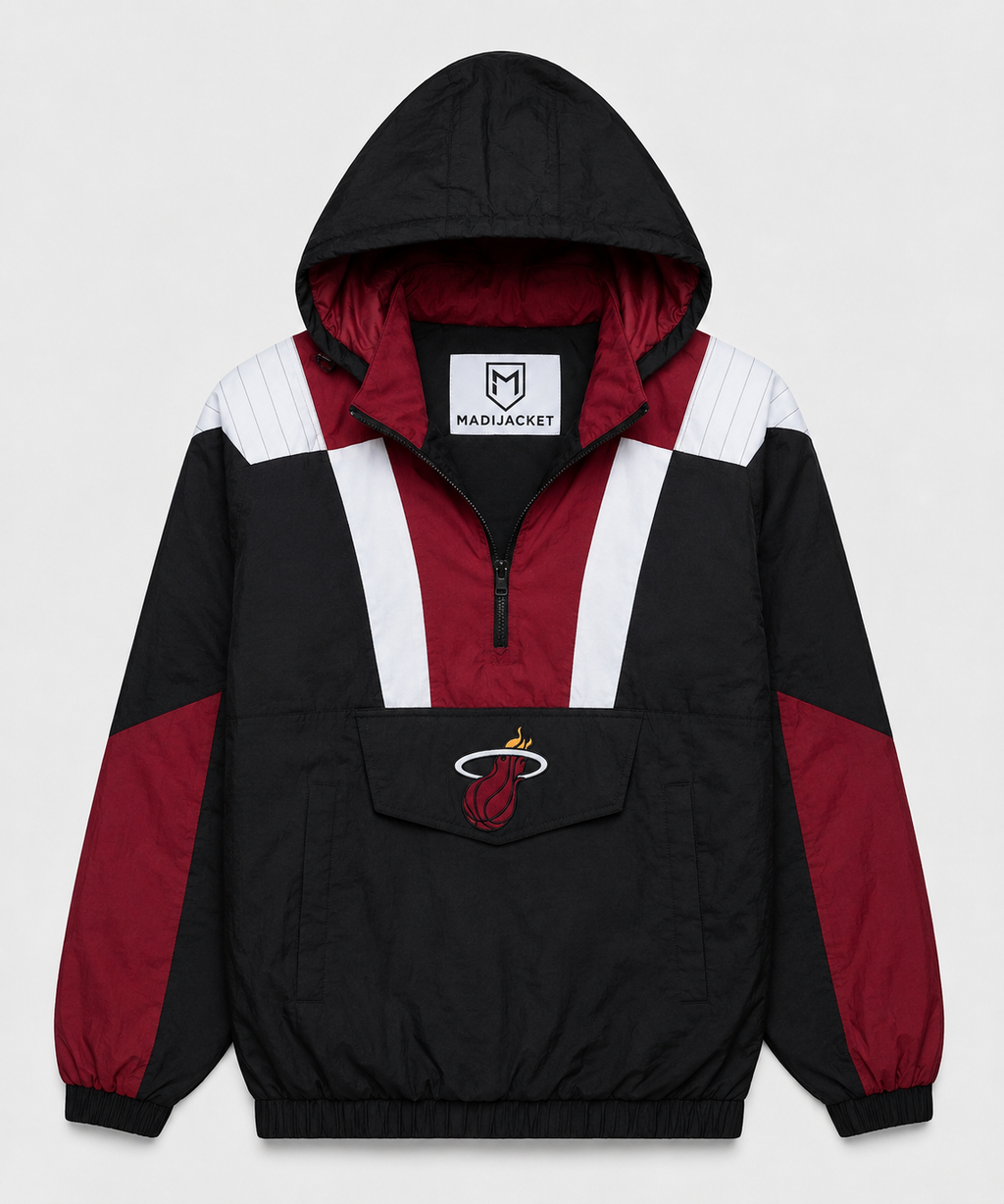 Heat Inspired Hooded Pullover Jacket