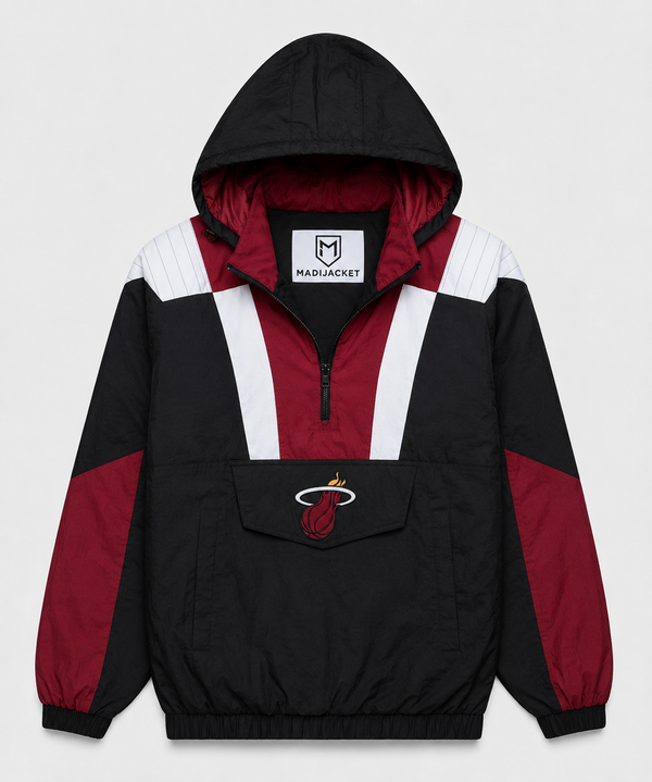Heat Inspired Hooded Pullover Jacket