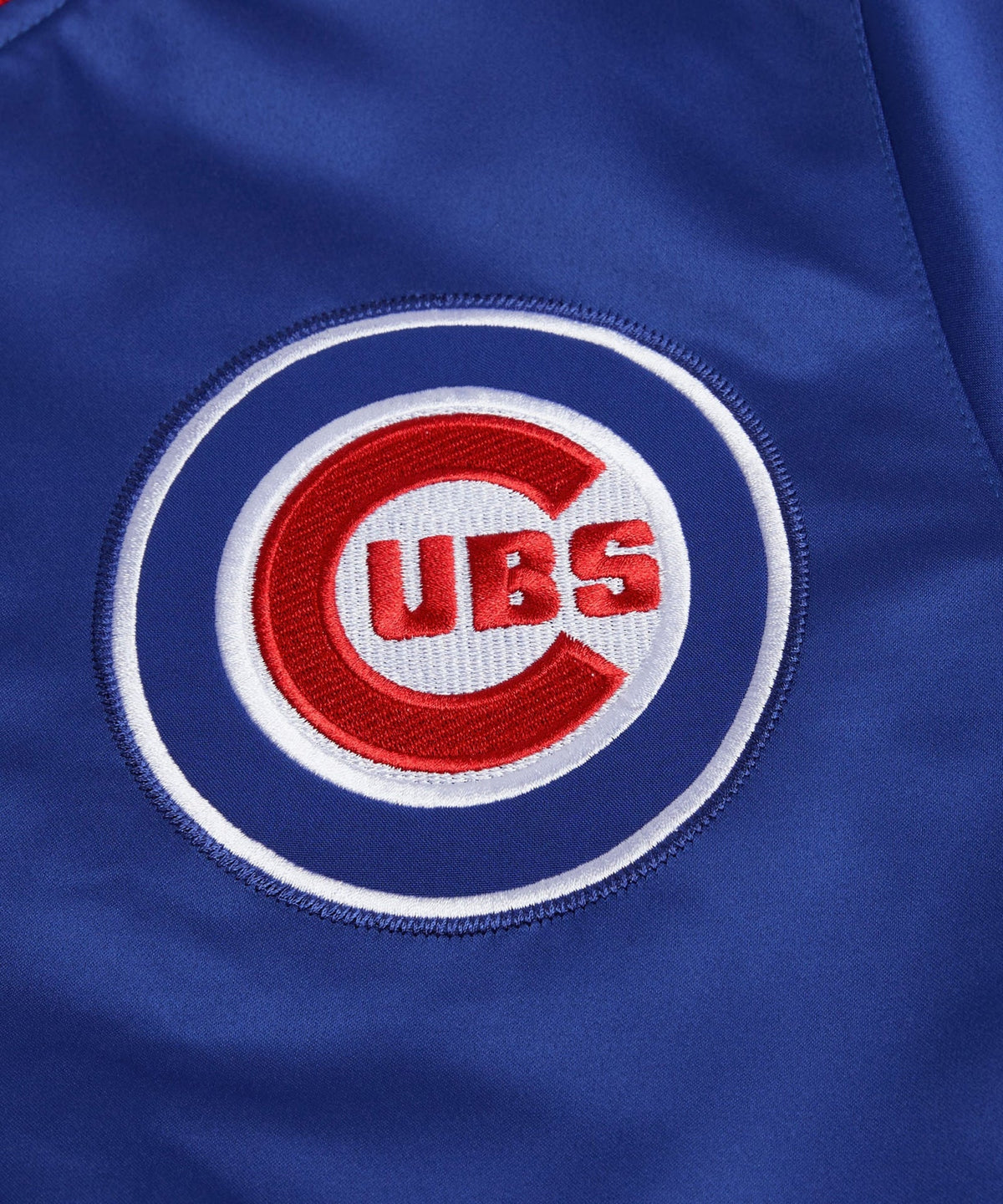 Chicago Cubs Heavyweight Satin Fan Jacket