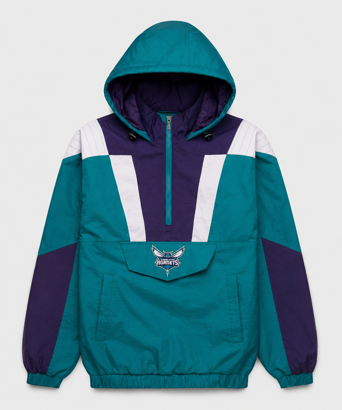 Hornets Inspired Hooded Pullover Jacket