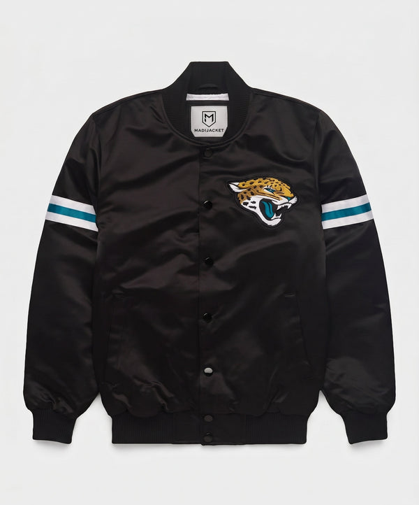 Jaguars Heavyweight Satin Fan Jacket