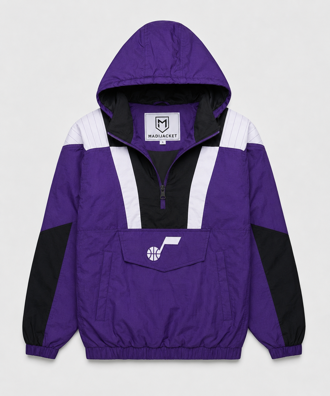 Jazz Inspired Hooded Pullover Jacket Main image