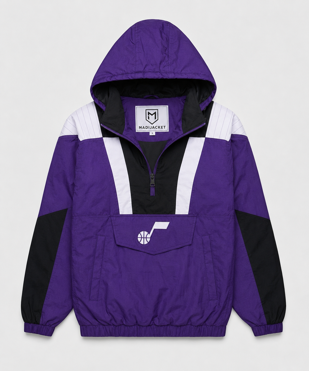 Jazz Inspired Hooded Pullover Jacket