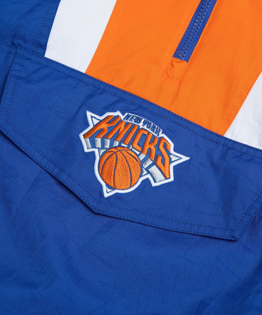 Knicks Inspired Hooded Pullover Jacket