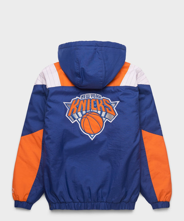 Knicks Inspired Hooded Pullover Jacket