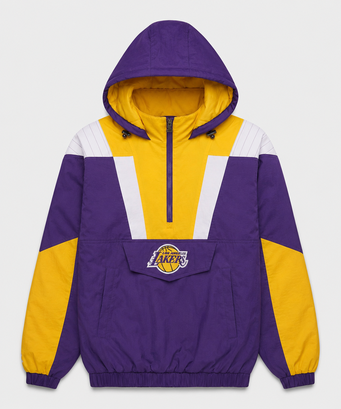 Lakers Inspired Hooded Pullover Jacket