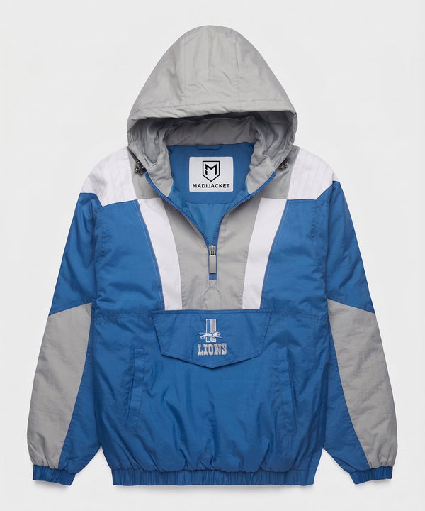 Lions Inspired Hooded Pullover Jacket