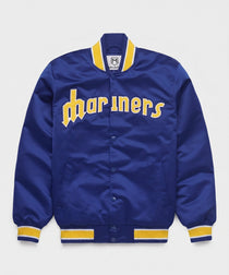 Seattle Mariners Heavyweight Satin Jacket