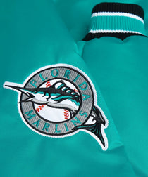 Miami Marlins Heavyweight Satin Jacket