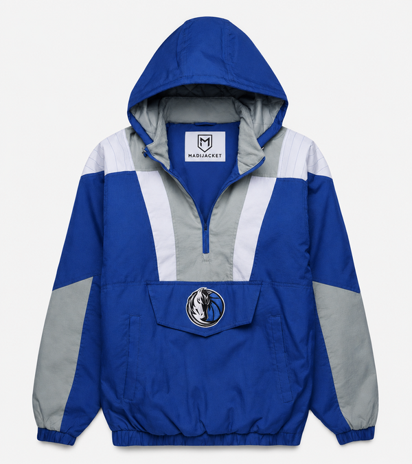 Mavericks Inspired Hooded Pullover Jacket