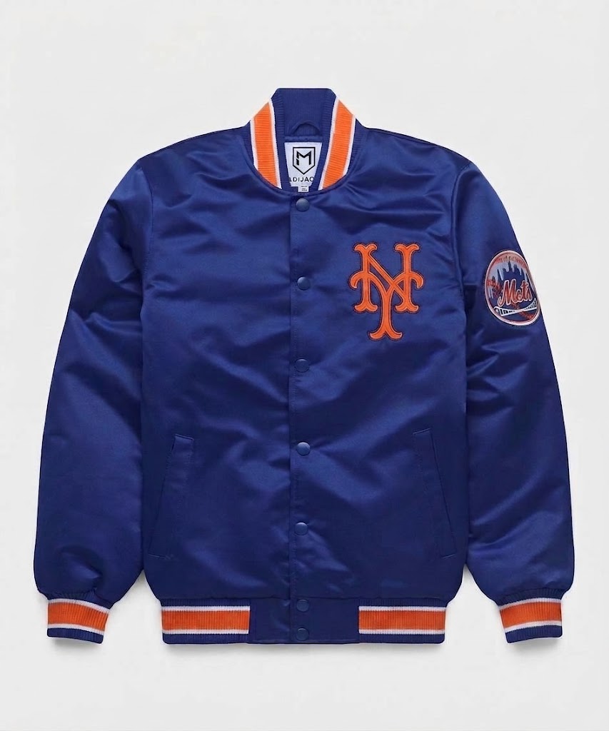 New York Mets Heavyweight Satin Jacket