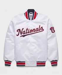 Nationals Heavyweight Satin Fan Jacket