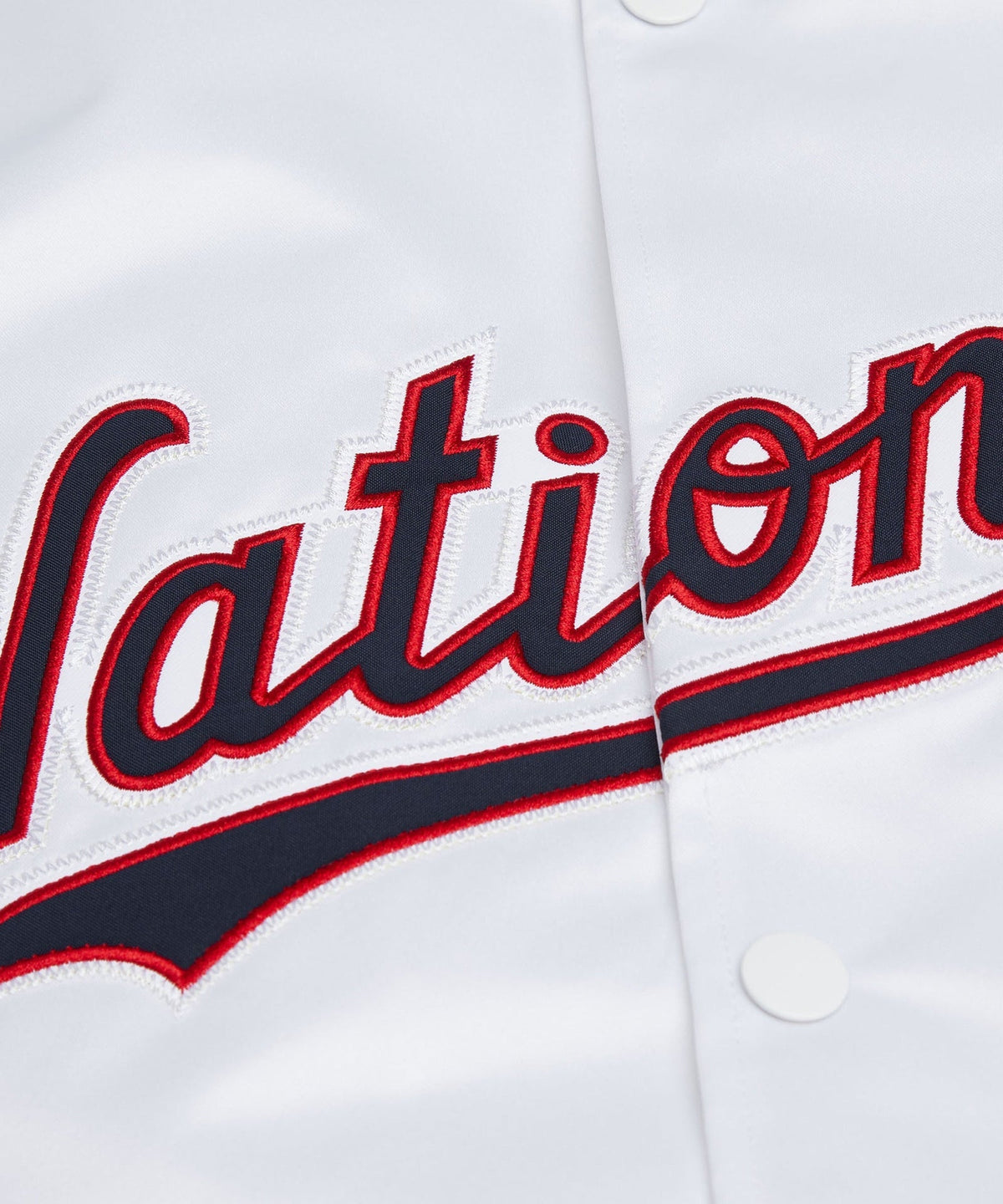 Nationals Heavyweight Satin Fan Jacket