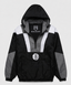 Nets Inspired Hooded Pullover Jacket