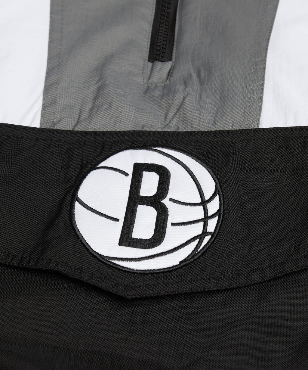 Nets Inspired Hooded Pullover Jacket