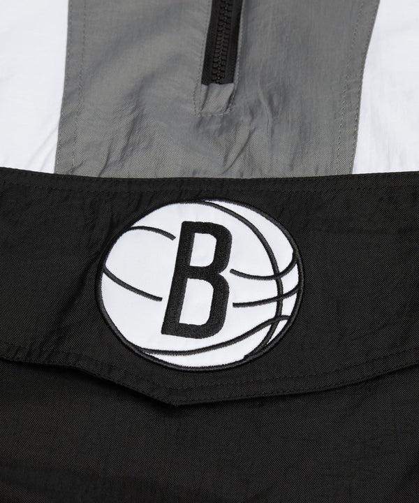 Nets Inspired Hooded Pullover Jacket